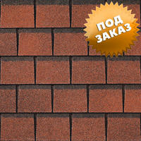 Ламинированная мягкая кровля GAF Slateline Victorian red