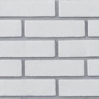 Фасадная панель ALSAMA, под кирпич, White